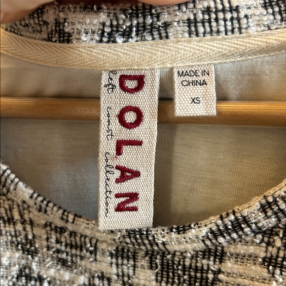 Anthropologie Dolan Left Coast Taleen Boucle Textured Belted Midi Dress - Picture 3 of 7